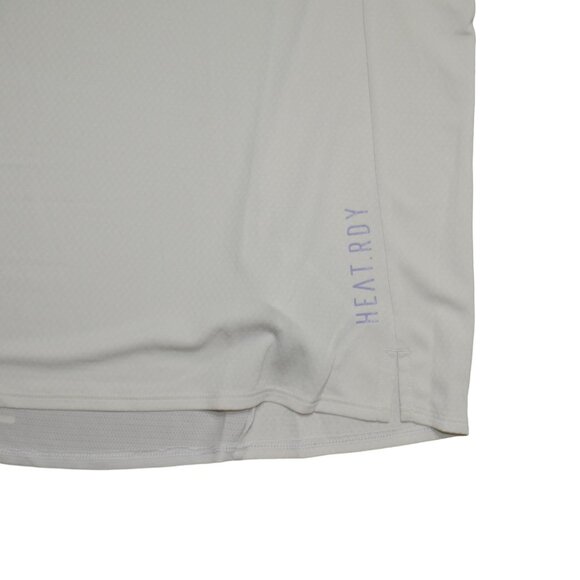 Adidas Women's Performance Training Top in Ivory Size 1X Lightweight Ventilated - Picture 7 of 9